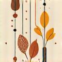 Abstract culinary illustration