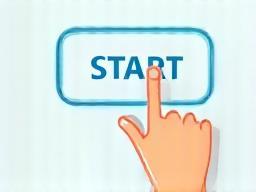 Illustration of a button click